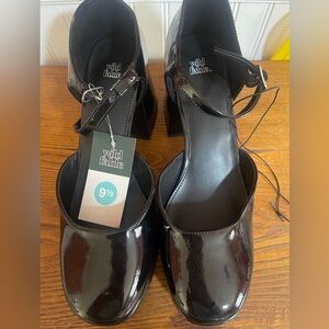 Wild Fable - Wild Fable Women's Chunky Block High Heel Pumps Le Black